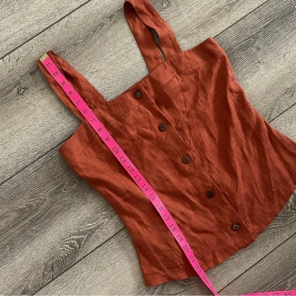 Linen Handmade Studio ava top button down - Picture 4 of 7